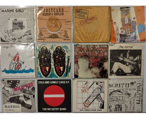 NEW WAVE AND POWER POP 7" COLLECTION - a collection of 28 New Wave and Power Pop 7"s. Collection to include: Marine Girls - O