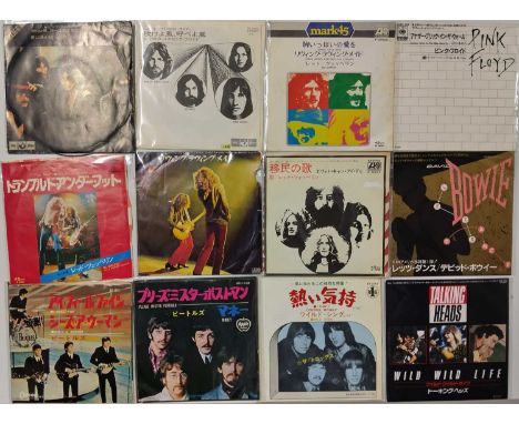 ROCK &amp; POP - 7" COLLECTION (JAPANESE PRESSINGS). A quality collection of around 100 rock &amp; pop 7" singles, all Japane