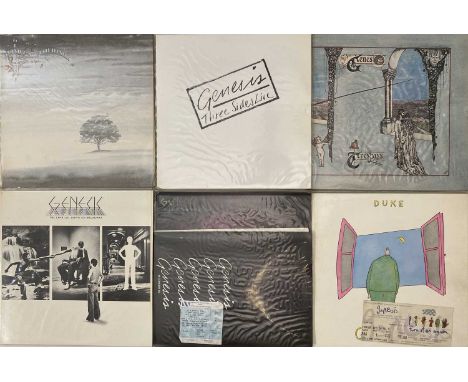 PROG - LP COLLECTION. A forward-thinking collection of approx 46 x LPs. Artists/ Titles include Genesis inc Trespass, Wind &a