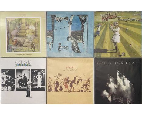 GENESIS AND PHIL COLLINS LP REISSUE COLLECTION - a collection of 16 LP reissues of Phil Collins and Genesis. Collection to in