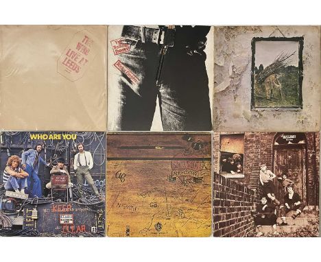 ROCK - LP COLLECTION. A collection of approx 60 x LPs. Artists/ Titles include Led Zeppelin - Untitled (plum/red Atlantic lab