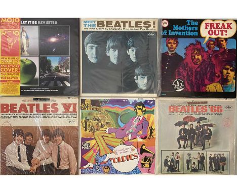 CLASSIC ROCK &amp; POP - LPs. Around 63 x LPs full of classics. To include The Beatles - Meet The Beatles (early Capitol rain