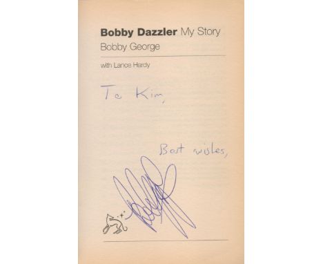 Bobby George Darts Signed Softcover Book 'Bobby Dazzler' . Good condition. All autographs come with a Certificate of Authenti