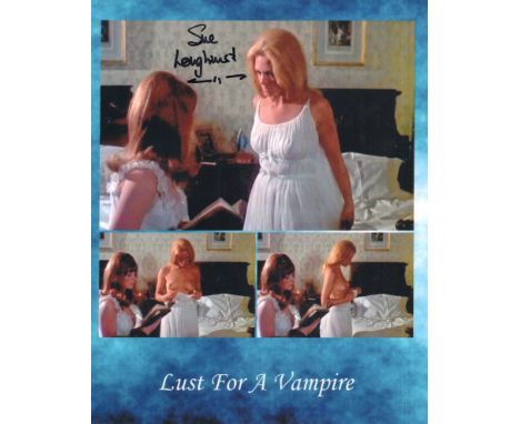 Lust for a Vampire hammer horror movie colour 8x10 photo signed by actress Sue Longhurst. Good condition. All autographs come