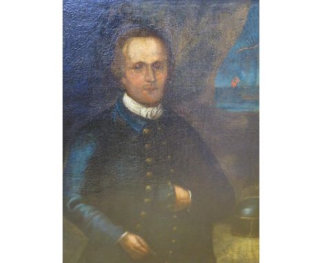 An Portrait of John Perriam, husband of Ann Perriam. John Perriam was the husband of the Naval Heroine Ann Perriam (The Powde