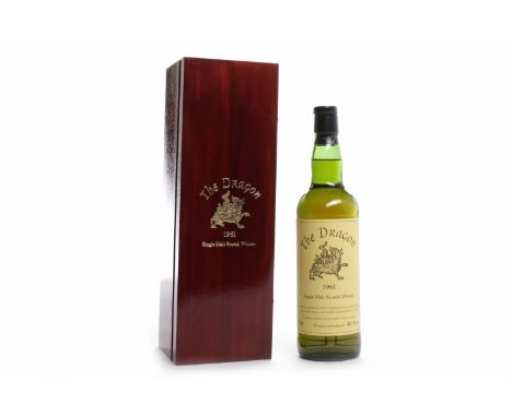 HIGHLAND PARK 1961 'THE DRAGON'Active. Kirkwall, Orkney. Selected and bottled by S & J D Robertson Group Ltd. from a single u