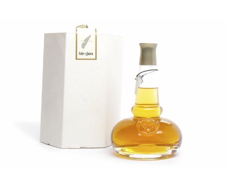 ISLE OF JURA STILL DECANTER AGED 10 YEARSActive. Craighouse, Isle of Jura.No capacity or strength stated, in presentation box