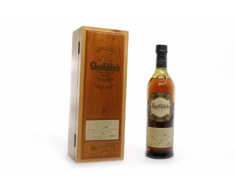GLENFIDDICH 1968 VINTAGE RESERVE AGED 31 YEARSActive. Dufftown, Banffshire. Distilled 16th October 1968 and matured in cask n