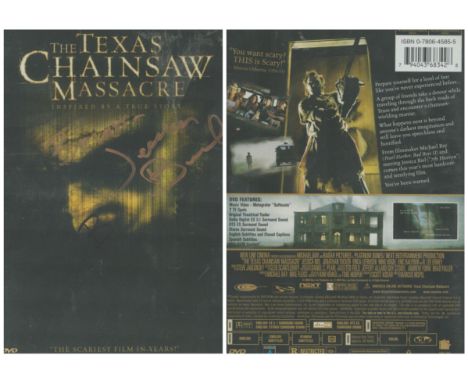 Signed Jessica Biel DVD sleeve include DVD The Texas Chainsaw Massacre Inspired by a true story. Good condition. All autograp