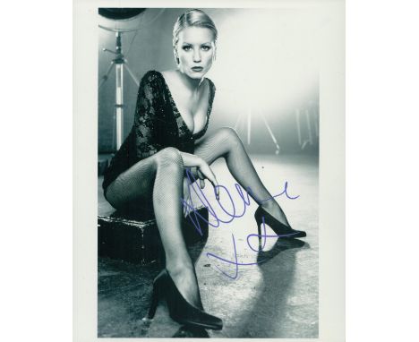 Denis Van Outen signed 10x8 inch black and white photo. Good condition. All autographs are genuine hand signed and come with 