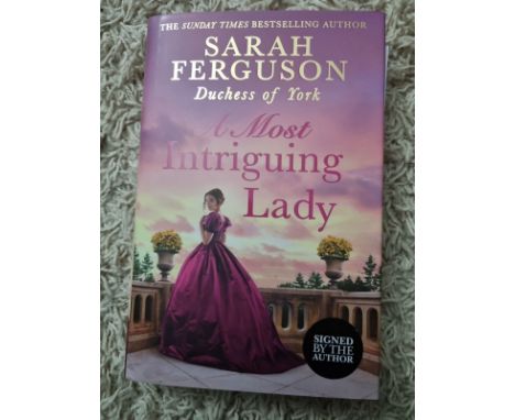 Sarah the Duchess of York, Sarah Ferguson hardback book, first edition, signed by her. Brand new, opened only to be signed. G