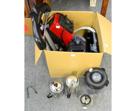 A Vitamix professional blender, Rowenta compact valet garment steamer and a Salter scale 