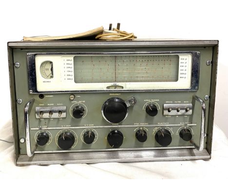 GEC Communications receiver, with manual untested 