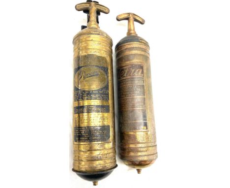 Two vintage fire extinguishers 