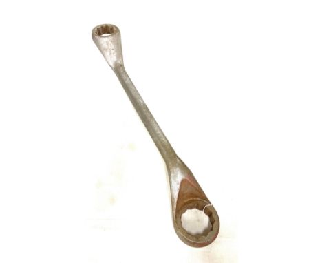 Large King Uick 55m/n 60 m.n spanner from the HMS ARC Royal when it was decommissioned in March 2011, approximate length 68cm