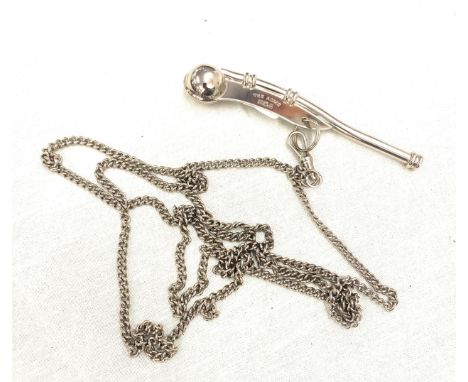 Acme whistle with chain 