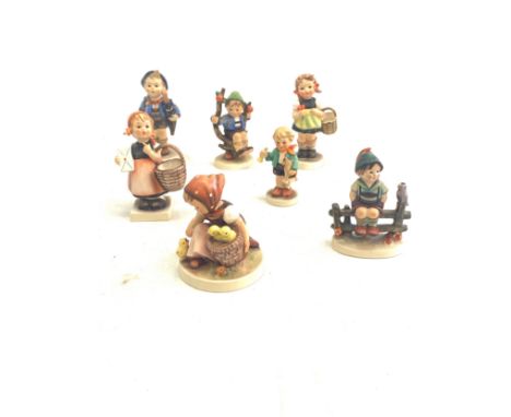 Selection of 7 Goebel figurines