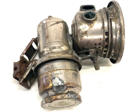 Vintage Joseph Lucas ltd motorbike/bicycle lamp. 