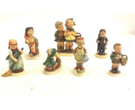 Selection of 7 Goebel figurines