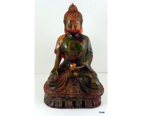 A Chinese seated Buddha statue