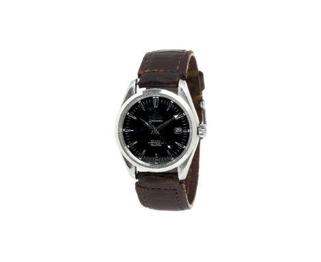 Omega, Seamaster Aqua Terra Co-Axial, a stainless steel wrist watch, no. 80553005, circa 2004, automatic movement, 27 jewels,