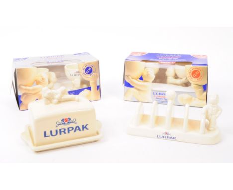 Lurpak - A collection of vintage 20th century Lurpak related ceramic tableware. The collection to include two boxed sets of e