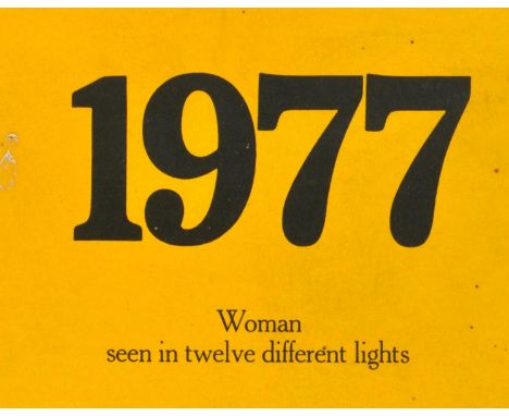 Dunlop - Mid century semi nude erotic 1970s pin up wall calendars. 1977, 1978 and 1979. Dunlop motor tyres, and Motorway tyre