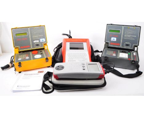 A collection of PAT testing equipment, comprising of: a Seaward IT 1000, Seaward Europa Plus Portable Appliance Tester, a Sea