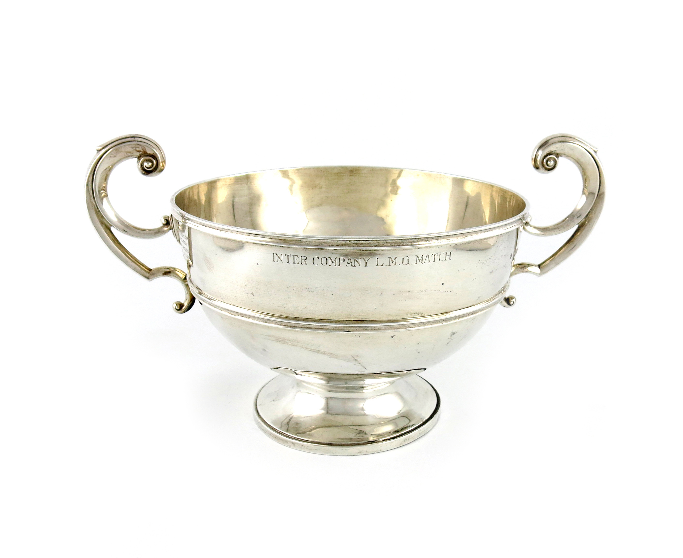 An Edwardian silver two-handled trophy bowl, by Horace Woodward & Co ...