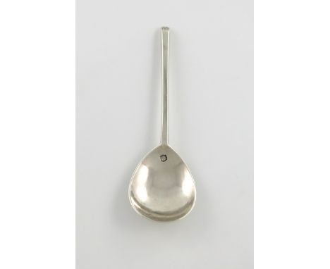 A Charles I silver Slip-top spoon, by Edward Hole, London 1634, fig-shaped bowl, faceted tapering stem, the terminal scratch 