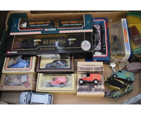 Quantity of diecast model vehicles to include; Dinky Toys, Corgi, etc. 