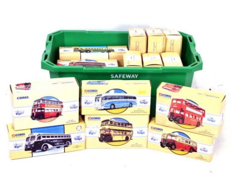 Corgi Classics - Twenty boxed diecast model buses (20)