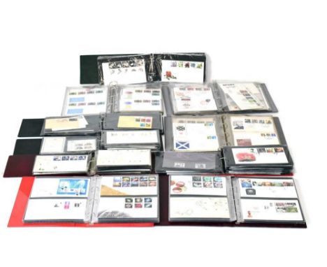 Quantity of mainly GB first day covers 