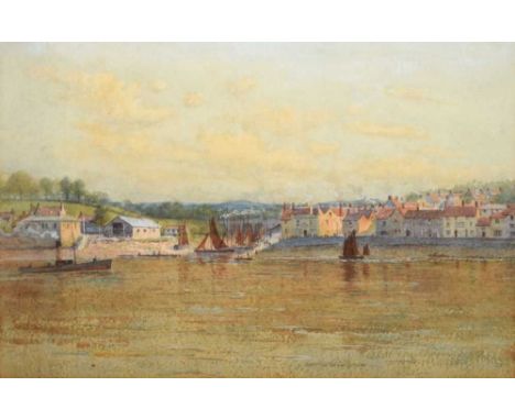 Alfred Townsend (1846-1917) - Watercolour - Pill, signed and dated '1894' lower left, 32cm x 49cm, framed and glazed