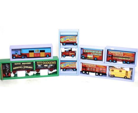 Corgi Classics - Five boxed 'Chipperfield Circus' diecast model vehicles comprising; 97896 'AEC Pole Truck', 97092 'Bedford P