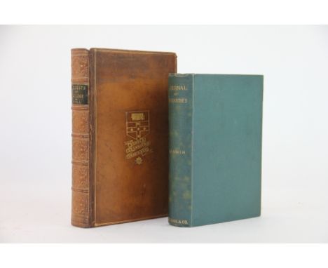 DARWIN (C), JOURNAL OF RESEARCHES, 10th ed, portrait frontis, green cloth, Minerva Library, 1891; LYELL (SIR C), ELEMENTS OF 