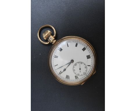 AN A,W.C CO EMPRESS OPEN FACED MANUAL WIND POCKET WATCH, Dia 5 cmCondition Report:working capacity unknown - currently ticks 