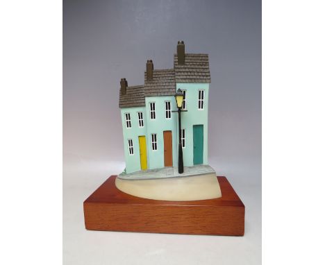 PAUL HORTON (B. 1982). 'Homes &amp; Hearts II', a limited edition painted sculpture, number 359/395 with signed certificate, 