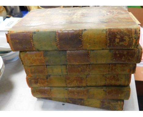 Books, comprising Tales Of A Grandfather; being stories taken from Scottish history, 2 vols, second series, half green morocc