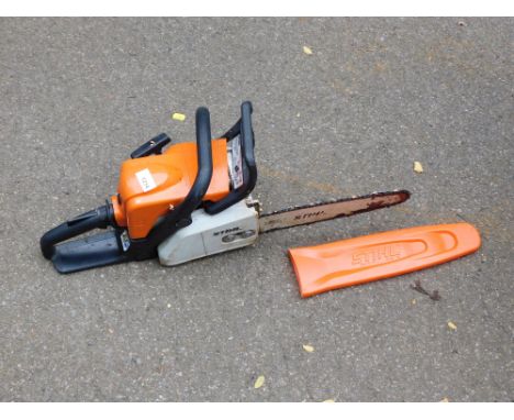 A Stihl MS170 chainsaw, 45cm blade.
