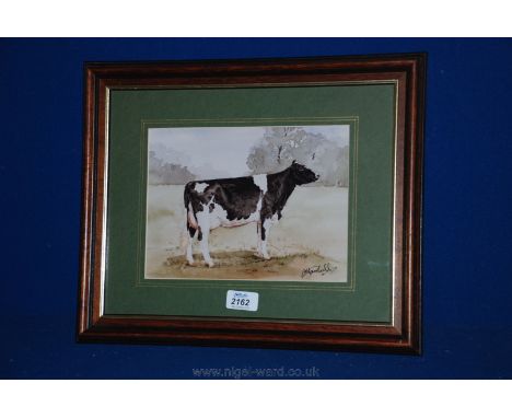 A framed and mounted Print ''Flo'' Royal Show Winner 1992