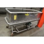Sani-Matic COP Tank, W/ Pump, 75"L x 24"W x 21"D | (Betty Crocker, 1st Floor)