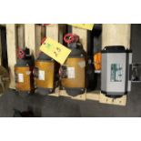 Lot of (4) Actuator Valves, (3) Flowserve Series 39, (1) Inline, M# AP-UT-31-SR-4x4-VT | (Betty