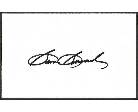 Golf Sam Snead 6x4 signed album page. Samuel Jackson Snead (May 27, 1912 - May 23, 2002) was an American professional golfer 