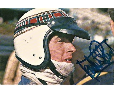 Motor Racing Sir Jackie Stewart 6x4 signed colour post card. Sir John Young Jackie Stewart, OBE (born 11 June 1939) is a Brit