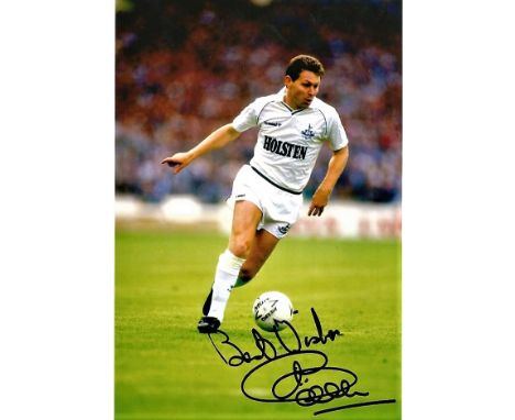 Football Clive Allen 10x8 signed colour photo in action for Spurs. Clive Darren Allen (born 20 May 1961) is an English former