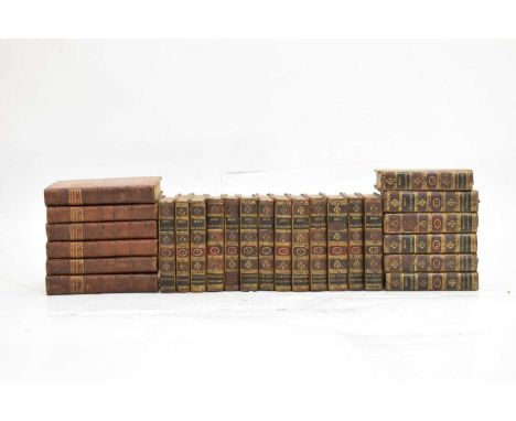 Two eighteenth-century Shakespeare sets, including Warburton’s The Works of Shakespear, seven volumes, published in Dublin an