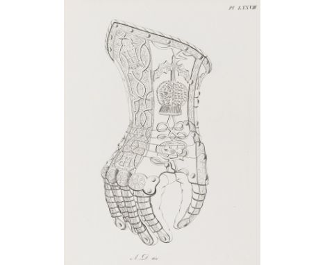 NO RESERVE Arms and Armour.- Meyrick (Sir Samuel Rush) Abbildung und Beschreibung von alten Waffen und Rüstungen ... zu Goodr