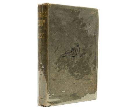 Wilde (Oscar) The Picture of Dorian Gray, "Sole authorised edition", title in red &amp; black, foxed, hinges weak, original c