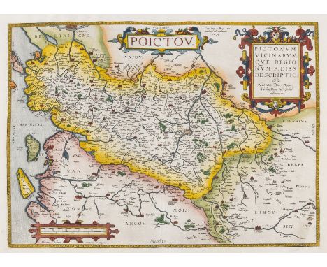 NO RESERVE France.- Ortelius (Abraham) Artesia; and 3 other French provincial maps, showing northern France, from Calais to C